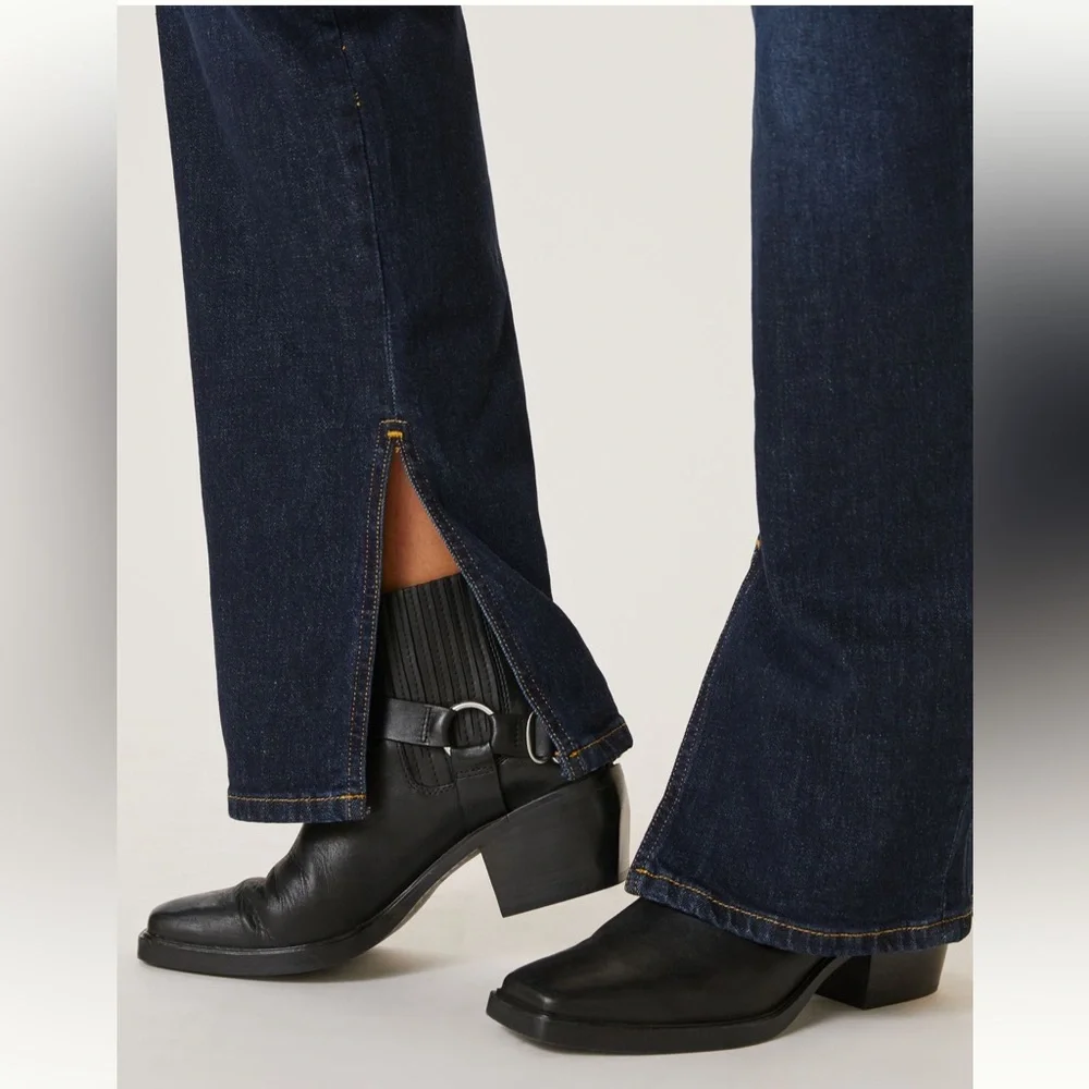 Final Sale 👀 No More Low Offers Anthropologie PILCRO THE SPLIT STRAIGHT JEANS